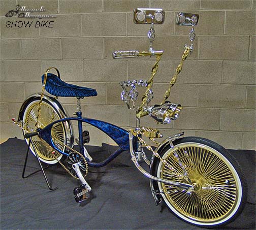 twisted frame lowrider bike