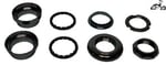 1" Threaded Headset - BLACK