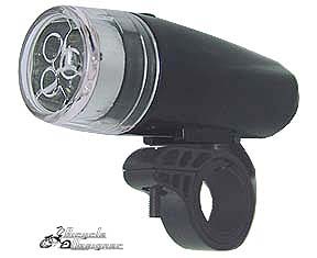 LED Headlight Triple Bulb BLACK
