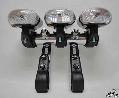 Triple LED Headlight