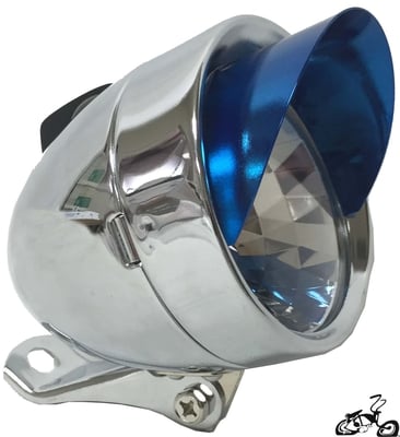 LED Bullet Light with Visor BLUE