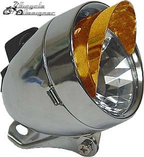 LED Bullet Light with Visor COPPER