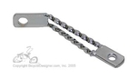 DoubleTwist Chrome Light Bracket for bullet light
