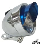 Bullet Light with Visor BLUE