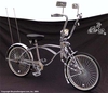 1/2" Lowrider Bicycle Pedals Flat Twist CHROME (pair)