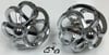 1/2" Show Bike Birdcage Pedals CHROME (pair)