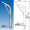 5" Leg Extension Seat Post x 22.2mm
