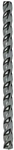 22.2mm Lowrider Twist Seat Post CHROME