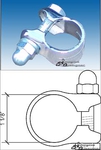 25.4mm Bicycle Seat Post Clamp CHROME