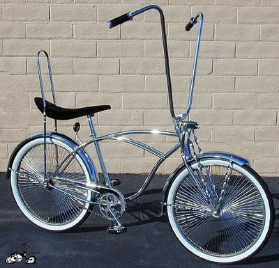 Chrome Banana Seat Pan Lowrider Cruiser Bikes 