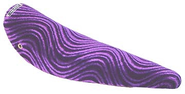 20" Bicycle Banana Seat Veloure PURPLE