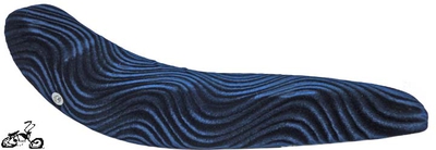 26" Bicycle Banana Seat Veloure BLUE