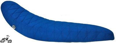 26" Bicycle Banana Seat Diamond Plush BLUE