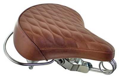 Cruiser Bicycle Saddle Diamond Brown