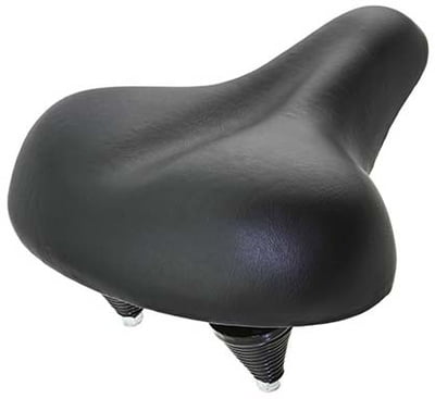 Cruiser Bicycle Ergo Seat BLACK
