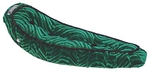 20" Bicycle Banana Seat Veloure 5-Button GREEN