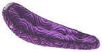 20" Bicycle Banana Seat Veloure 5-Button PURPLE