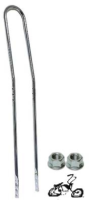 36" Highback Sissybar - CHROME