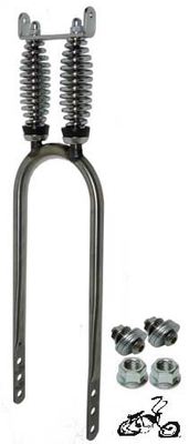 Cuda Suspension Sissybar - RAW METAL