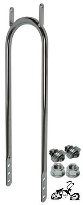 Under Seat Sissybar - CHROME