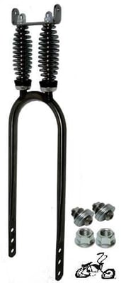 Cuda Suspension Sissybar - BLACK