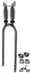 Cuda Suspension Sissybar - RAW METAL