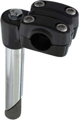 Bicycle Stem 22.2mm (7/8") x 22.2mm (7/8") 4-bolt BLACK