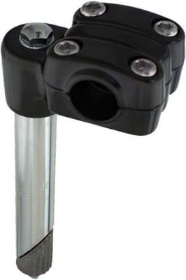 Bicycle Stem 21.1mm x 22.2mm (7/8") 4-bolt BLACK