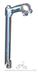 Bicycle Stem 22.2mm (7/8") x 1" (25.4mm) Long CHROME