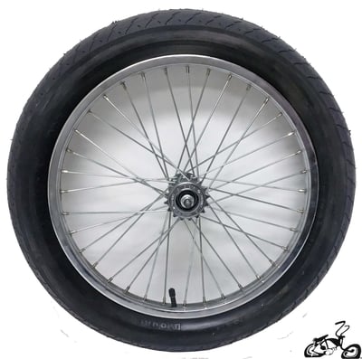20" 36 Spoke Rear Free Wheel with 3" Tire