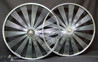 24" 140 Spoke Fan Wheel Set CFFW