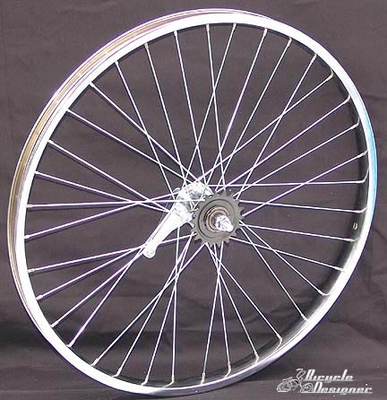 26" 36 Spoke Coaster Wheel Heavy Duty
