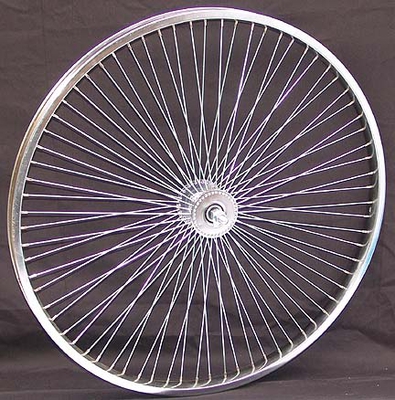 26" 68 Spoke Front Wheel CHROME