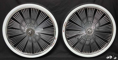 20" CHROME 140 Fan Coaster Wheel Kit - WWT