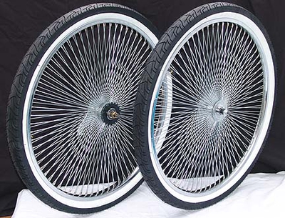 26" 140 Spoke Coaster Foot Brake Wheel Kit