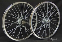 20" 36 Spoke Coaster Wheel Set CHROME