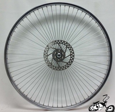 Front Disc Brake Wheel 26" 68 Spoke