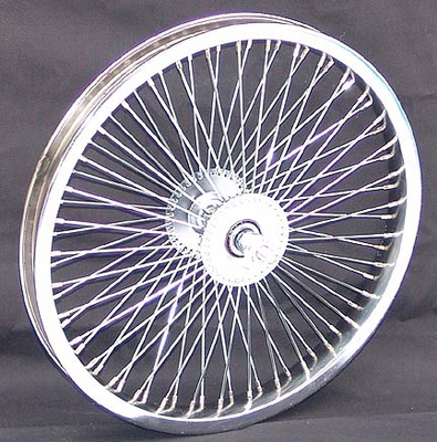 16" 52 Spoke Front Wheel CHROME