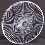 26" 140 Spoke Coaster Wheel CHROME