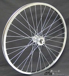 24" 36 Spoke Free Wheel CHROME