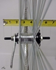 24" 140 Spoke Coaster Wheel CHROME