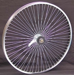 26" 68 Spoke Coaster Wheel CHROME