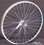 26" 36 Spoke Coaster Wheel Heavy Duty