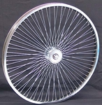 24" 68 Spoke Front Wheel CHROME