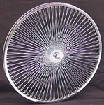 24" 140 Spoke Front Wheel CHROME