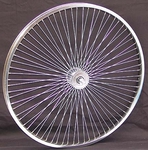 26" 68 Spoke Front Wheel CHROME
