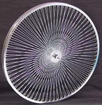 26" 140 Spoke Front Wheel CHROME