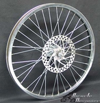 20" 36 Spoke Front Disk Wheel CHROME