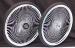 20" CHROME 140 Coaster Wheel Kit - WWT