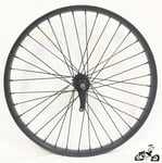 26" 36 Spoke Coaster Wheel Heavy Duty BLACK